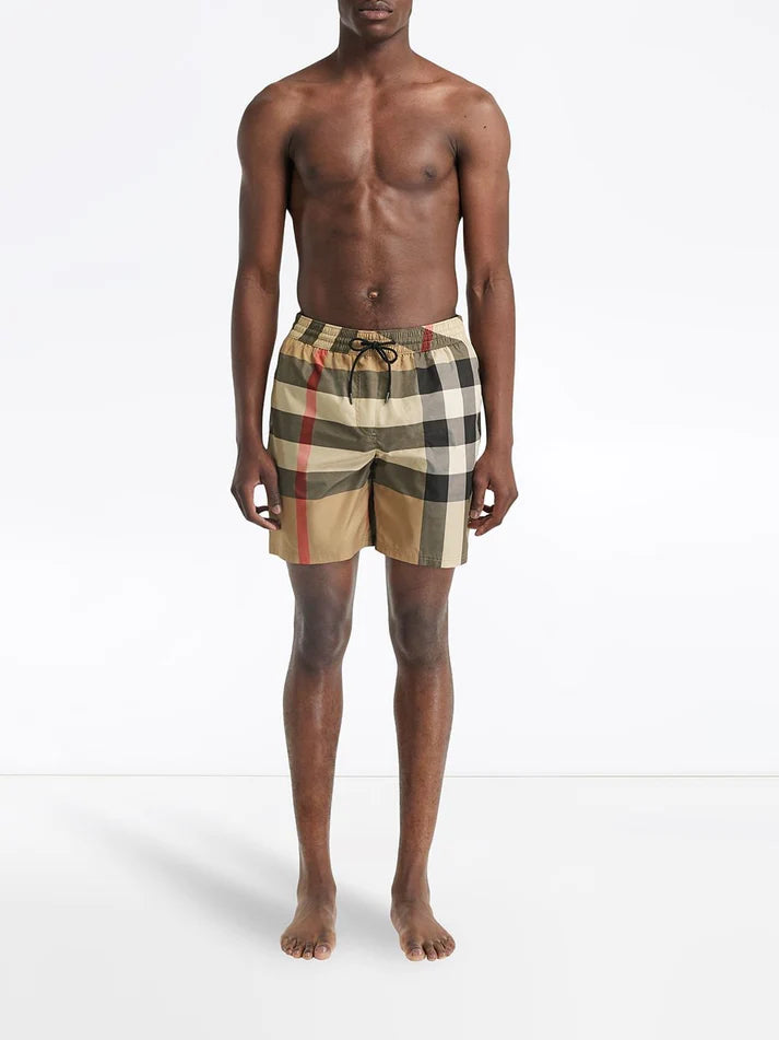 Burberry Checked Swimshorts