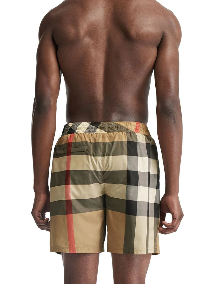 Burberry Checked Swimshorts