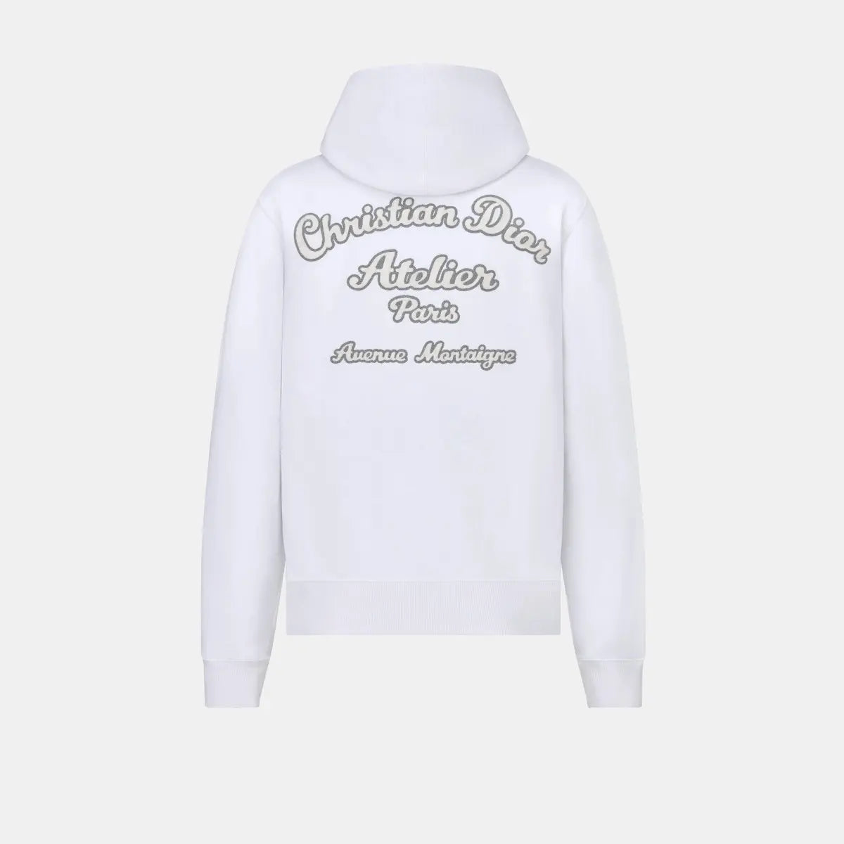 Dior Atelier CD Hooded Sweatshirt White