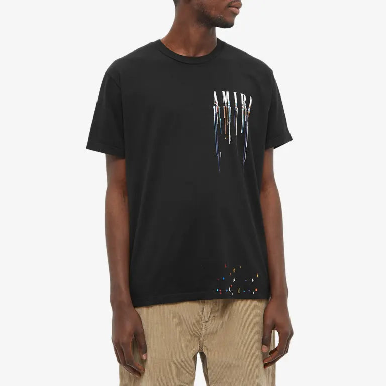 AMIRI Paint Drip Core Logo T-Shirt