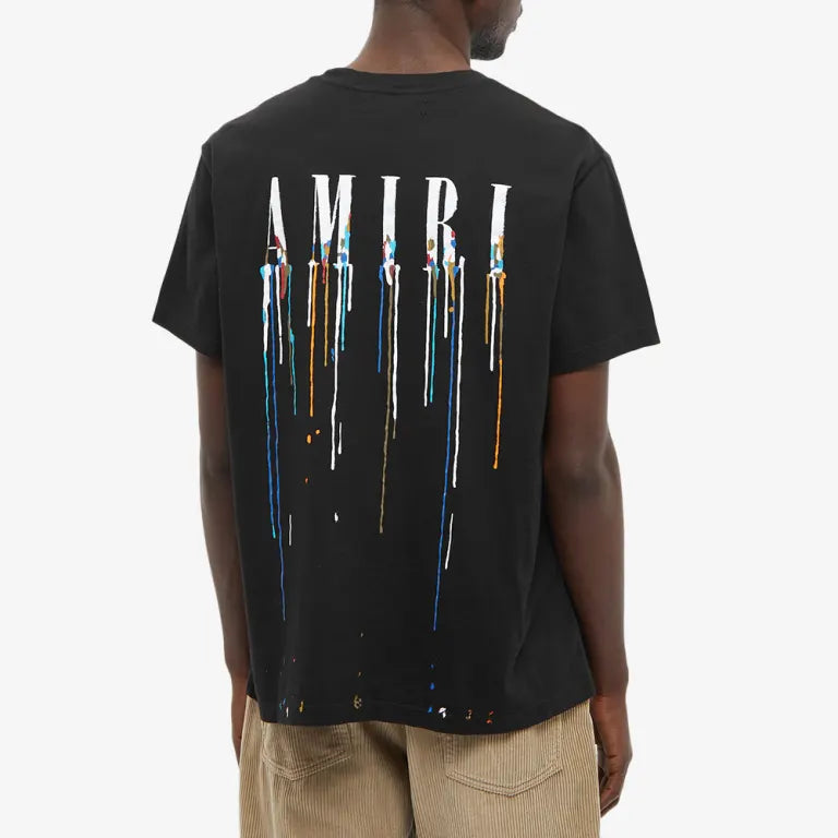 AMIRI Paint Drip Core Logo T-Shirt
