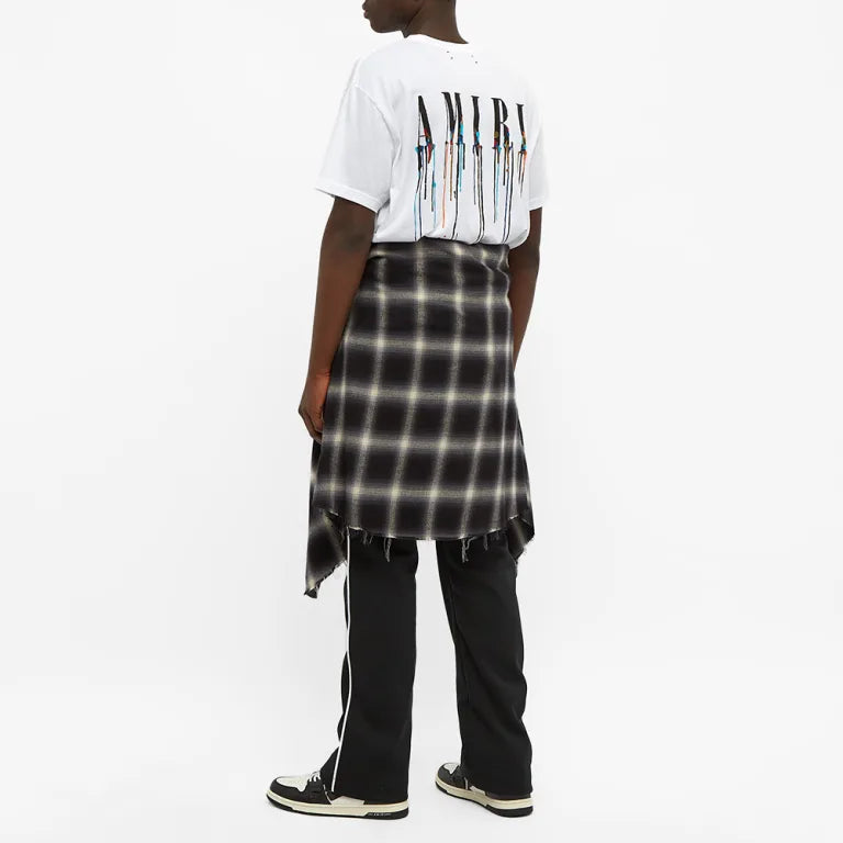 AMIRI Paint Drip Logo-Print Cotton T-Shirt