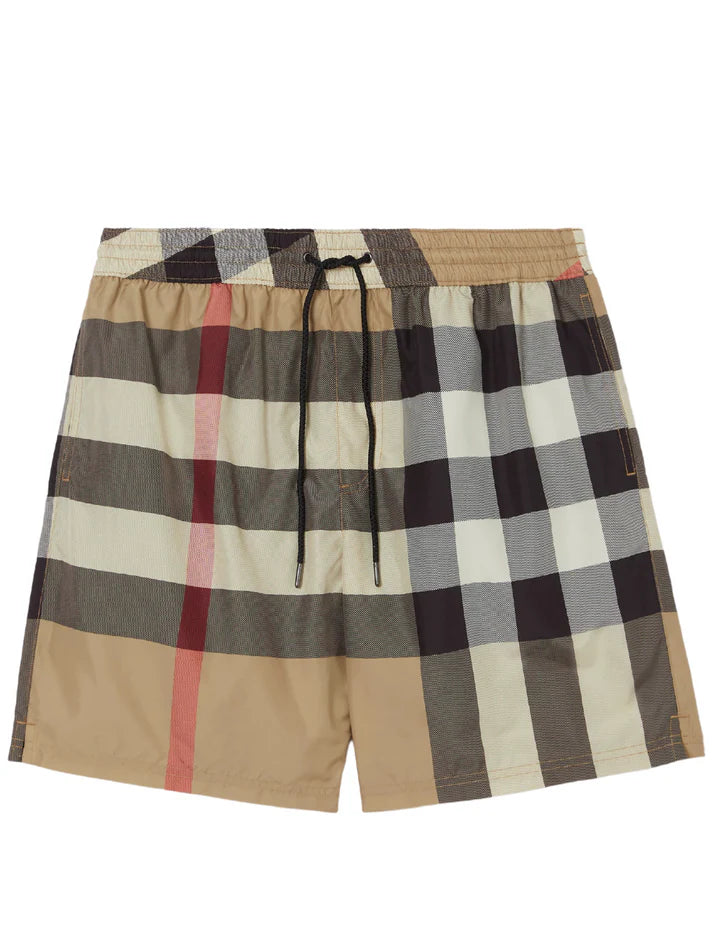 Burberry Checked Swimshorts