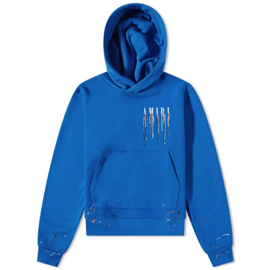 AMIRI Embroidered Paint Drip Core Logo Hoodie