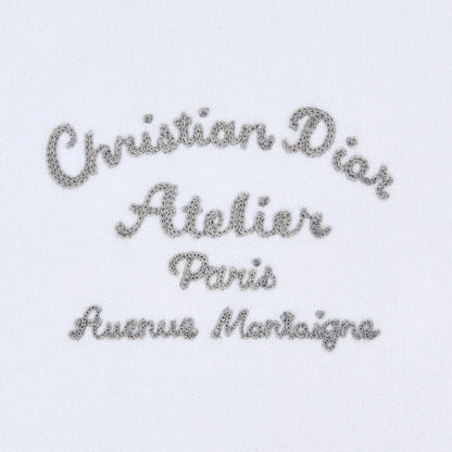 Dior Atelier CD Hooded Sweatshirt White
