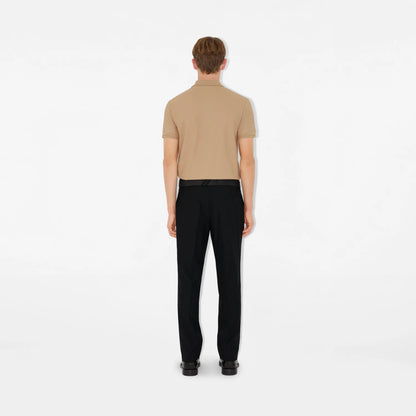 Burberry Polo Cotton Shirt Beige
