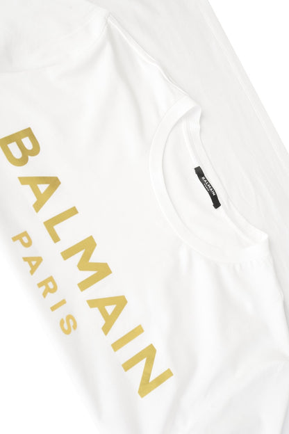 BALMAIN Gold Foil T-Shirt