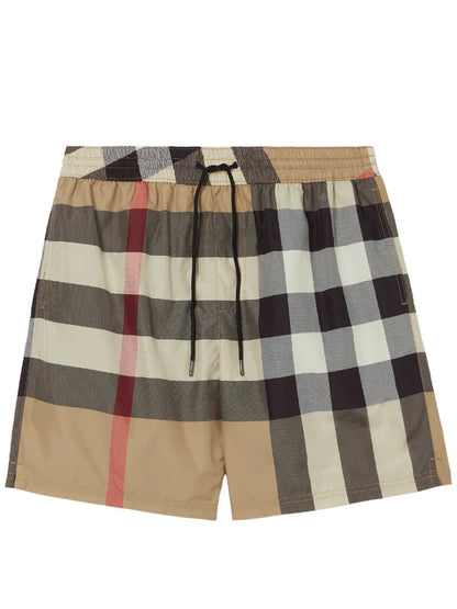 Burberry Checked Swimshorts